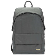 Smith and Canova Grey Flapover Nylon Backpack