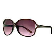 Suuna Burgundy Glam Wrap Sunglasses