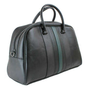 Ted Baker Black Evian Striped Bowler Bag