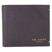 Ted Baker Black Harrvee Bifold and Coin Leather Wallet