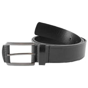 Ted Baker Black Linded Embossed Leather Belt