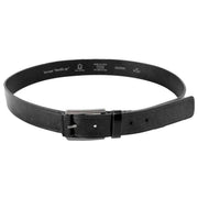 Ted Baker Black Linded Embossed Leather Belt