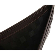 Ted Baker Black Prugs Embossed Corner Leather Bifold Coin Wallet