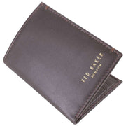 Ted Baker Brown Zackory Leather Card Holder Wallet