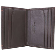 Ted Baker Brown Zackory Leather Card Holder Wallet