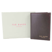 Ted Baker Brown Zackory Leather Card Holder Wallet