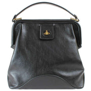 Vivienne Westwood Black Abbey Frame Handbag