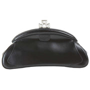 Vivienne Westwood Black Amber Clutch Bag