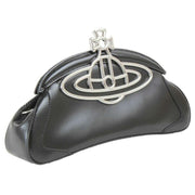 Vivienne Westwood Black Amber Clutch Bag