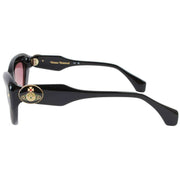 Vivienne Westwood Black Artemisia Sunglasses