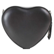 Vivienne Westwood Black Nappa Mini Heart Crossbody Bag