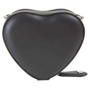 Vivienne Westwood Black Nappa Mini Heart Crossbody Bag