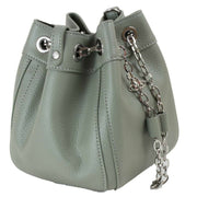 Vivienne Westwood Green Chrissy Small Bucket Bag