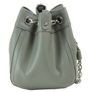 Vivienne Westwood Green Chrissy Small Bucket Bag