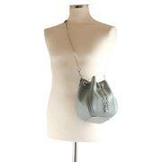 Vivienne Westwood Green Chrissy Small Bucket Bag