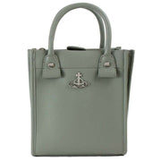 Vivienne Westwood Green Teddy Small Tote Crossbody Bag