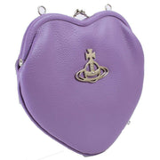 Vivienne Westwood Purple Belle Heart Frame Purse