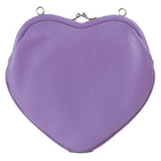 Vivienne Westwood Purple Belle Heart Frame Purse