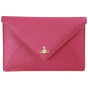 Vivienne Westwood Red Envelope Clutch Bag