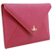 Vivienne Westwood Red Envelope Clutch Bag