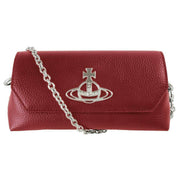 Vivienne Westwood Red Grain Mini Pouch Chain Bag