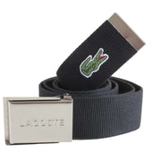 Lacoste Black Webbed Belt