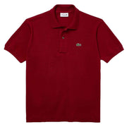 Lacoste Burgundy Classic Pique Polo Shirt