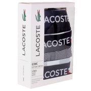 Lacoste Navy Iconic 3 Pack Trunks