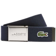 Lacoste Navy Webbed Belt