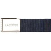 Lacoste Navy Webbed Belt