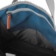 Roka Blue Finchley A Large Sustainable Canvas Backpack