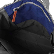 Roka Blue Finchley A Large Sustainable Canvas Backpack