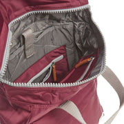 Roka Burgundy Canfield B Medium Sustainable Nylon Backpack