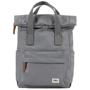 Roka Grey Canfield B Small Sustainable Nylon Backpack