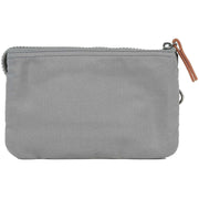 Roka Grey Carnaby Medium Sustainable Canvas Wallet