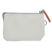 Roka Grey Carnaby Small Sustainable Canvas Wallet