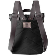 Roka Grey Finchley A Small Sustainable Canvas Backpack