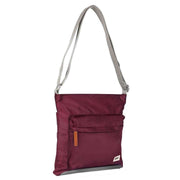 Roka Purple Kennington B Medium Sustainable Nylon Cross Body Bag