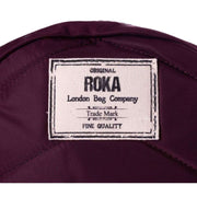 Roka Purple Paddington B Small Sustainable Nylon Crossbody Bag