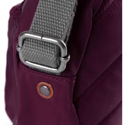 Roka Purple Paddington B Small Sustainable Nylon Crossbody Bag