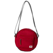 Roka Red Paddington B Small Sustainable Nylon Crossbody Bag