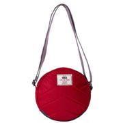 Roka Red Paddington B Small Sustainable Nylon Crossbody Bag