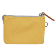 Roka Yellow Carnaby Small Sustainable Canvas Wallet