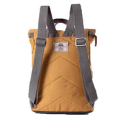 Roka Yellow Finchley A Medium Sustainable Canvas Backpack