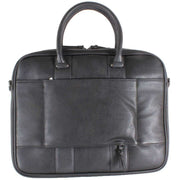 Ted Baker Black Nevver Striped Document Bag