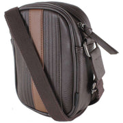 Ted Baker Brown Evver Striped Flight Bag