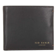 Ted Baker Brown Harrvee Bifold and Coin Leather Wallet