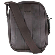 Ted Baker Brown Waydon House Check Flight Bag